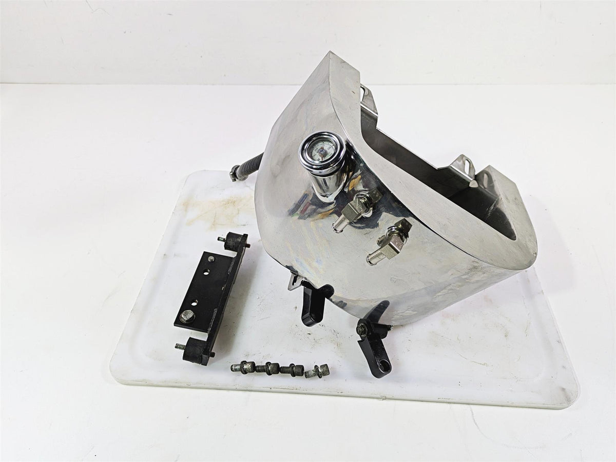2002 Indian Spirit Deluxe Chrome Oil Tank Reservoir 29-962 {{ shop.shopifyCountryName }} - Mototech271