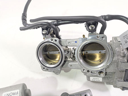 2017 Aprilia RSV 1100 Tuono V4 Factory Front Rear Throttle Bodies 857303 857304 {{ shop.shopifyCountryName }} - Mototech271