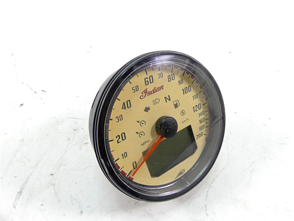 2019 Indian Chieftain Classic Speedometer Gauge Instrument 3280802 {{ shop.shopifyCountryName }} - Mototech271