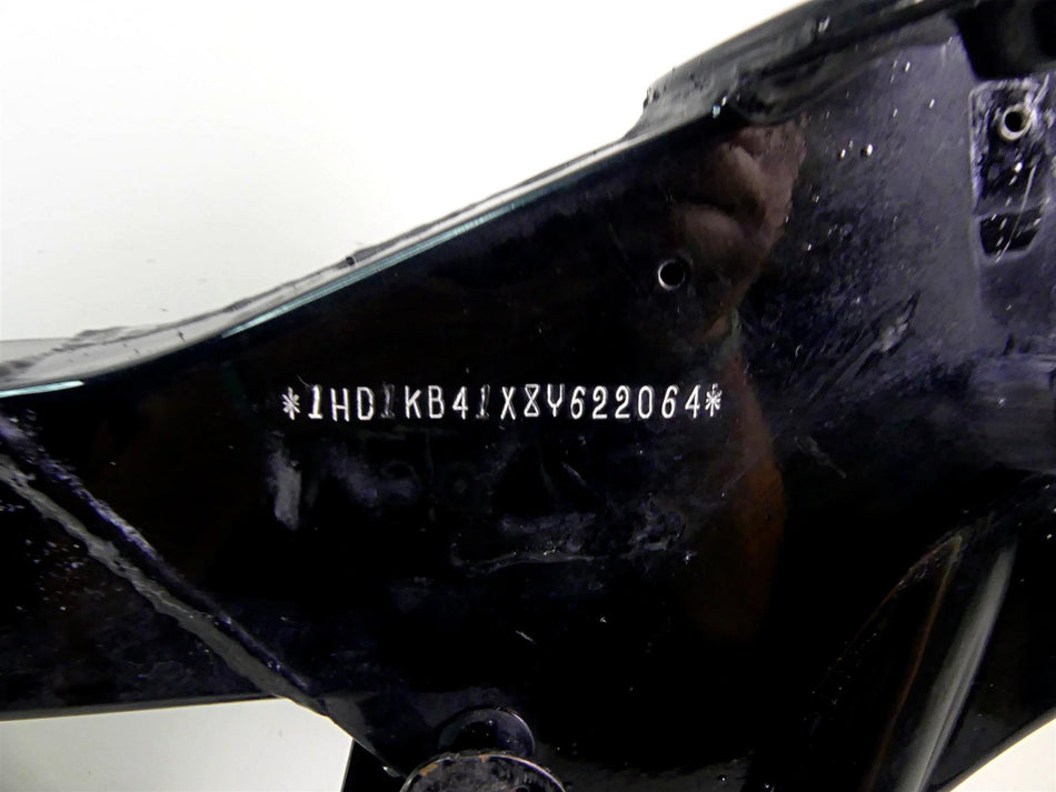 2008 Harley Touring FLHX Street Glide Straight Main Frame Chassis With Texas Salvage Title 47900-08BHP {{ shop.shopifyCountryName }} - Mototech271