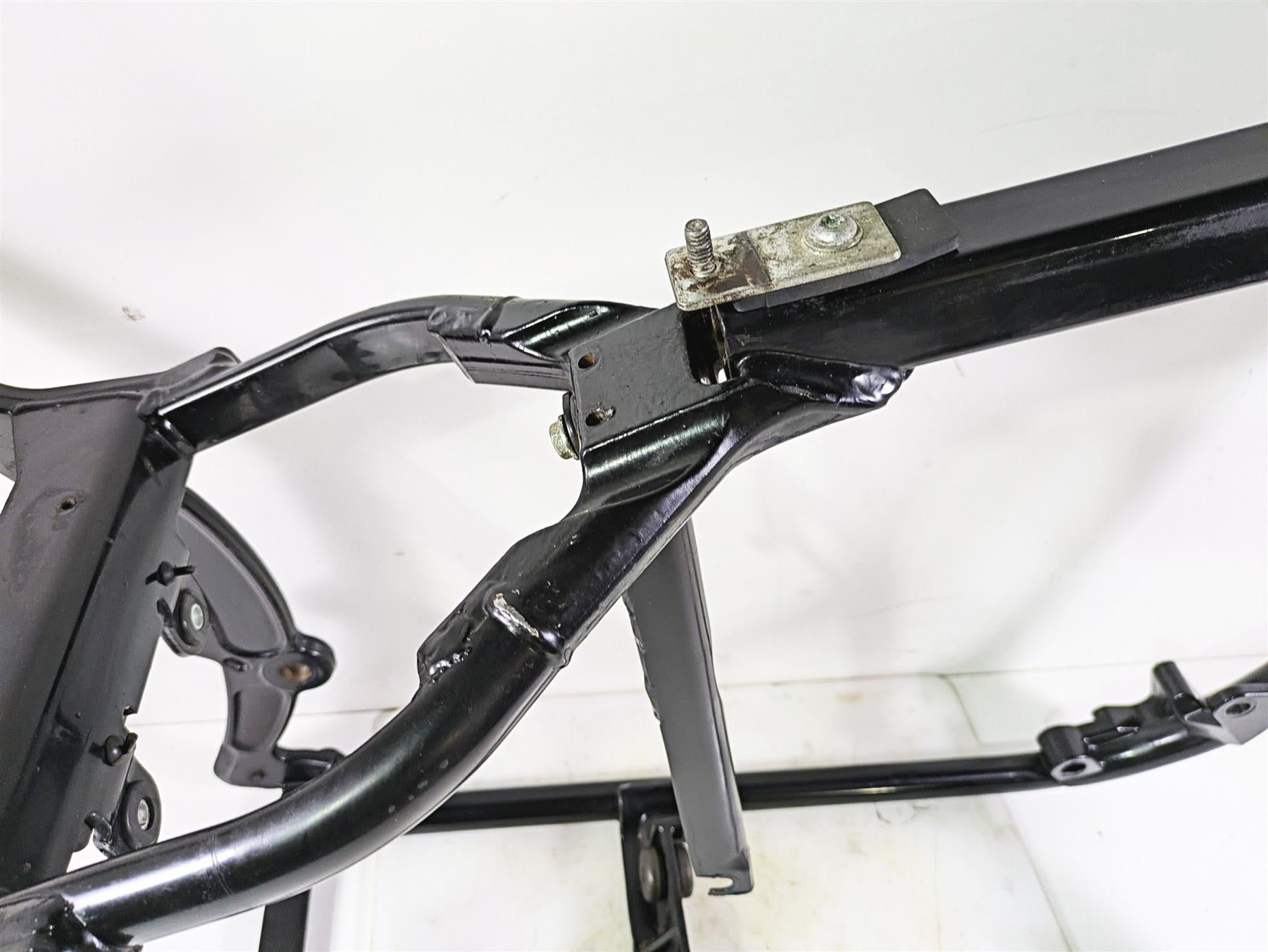 2003 Harley Softail FXSTDI Deuce 100th Straight Frame Chassis With Clear Arkansas Title 48887-00B {{ shop.shopifyCountryName }} - Mototech271