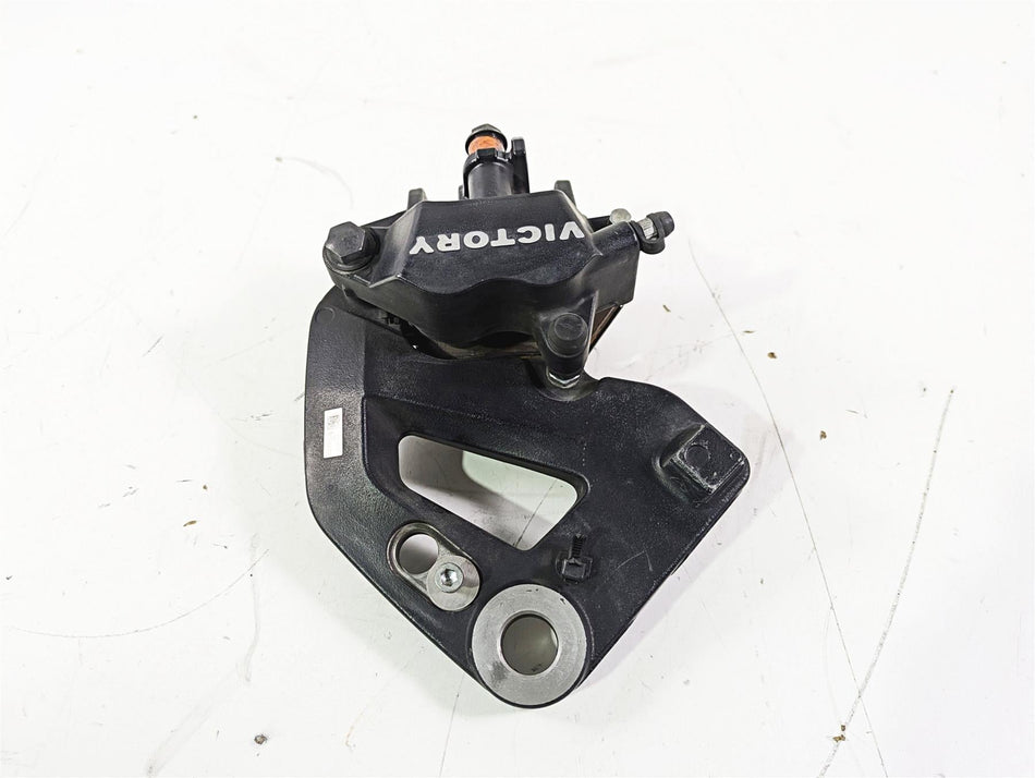2012 Victory Cross Country Rear Brake Caliper & Bracket 1911748 1911949 {{ shop.shopifyCountryName }} - Mototech271