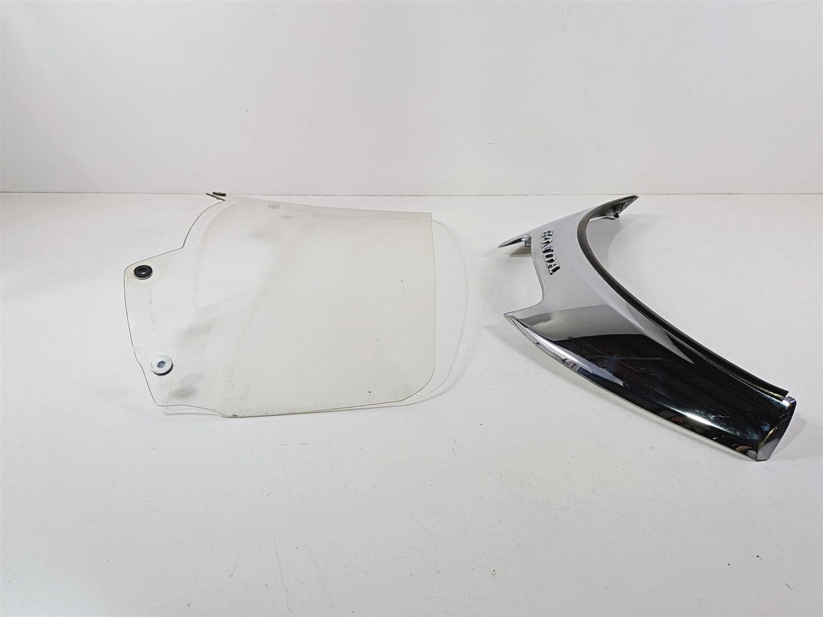 2000 Honda GL1500 Valkyrie Interstate Windshield & Chrome Cover 64110-MBY-000-Mototech271