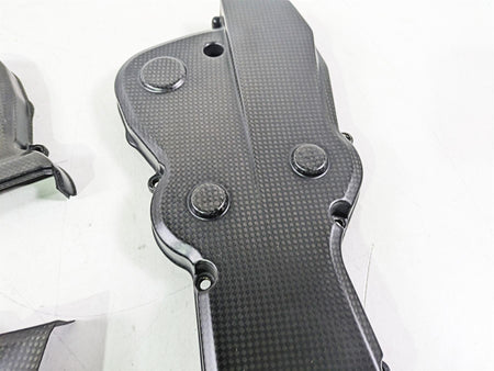 2015 Ducati Hypermotard 821 SP Carbon Fiber Timing Cover Set 24511411A 24511101B {{ shop.shopifyCountryName }} - Mototech271