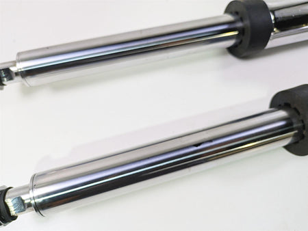 2007 Harley Touring FLHRSE CVO Road King Chrome Front Fork Leg Set 41mm 46240-02 {{ shop.shopifyCountryName }} - Mototech271