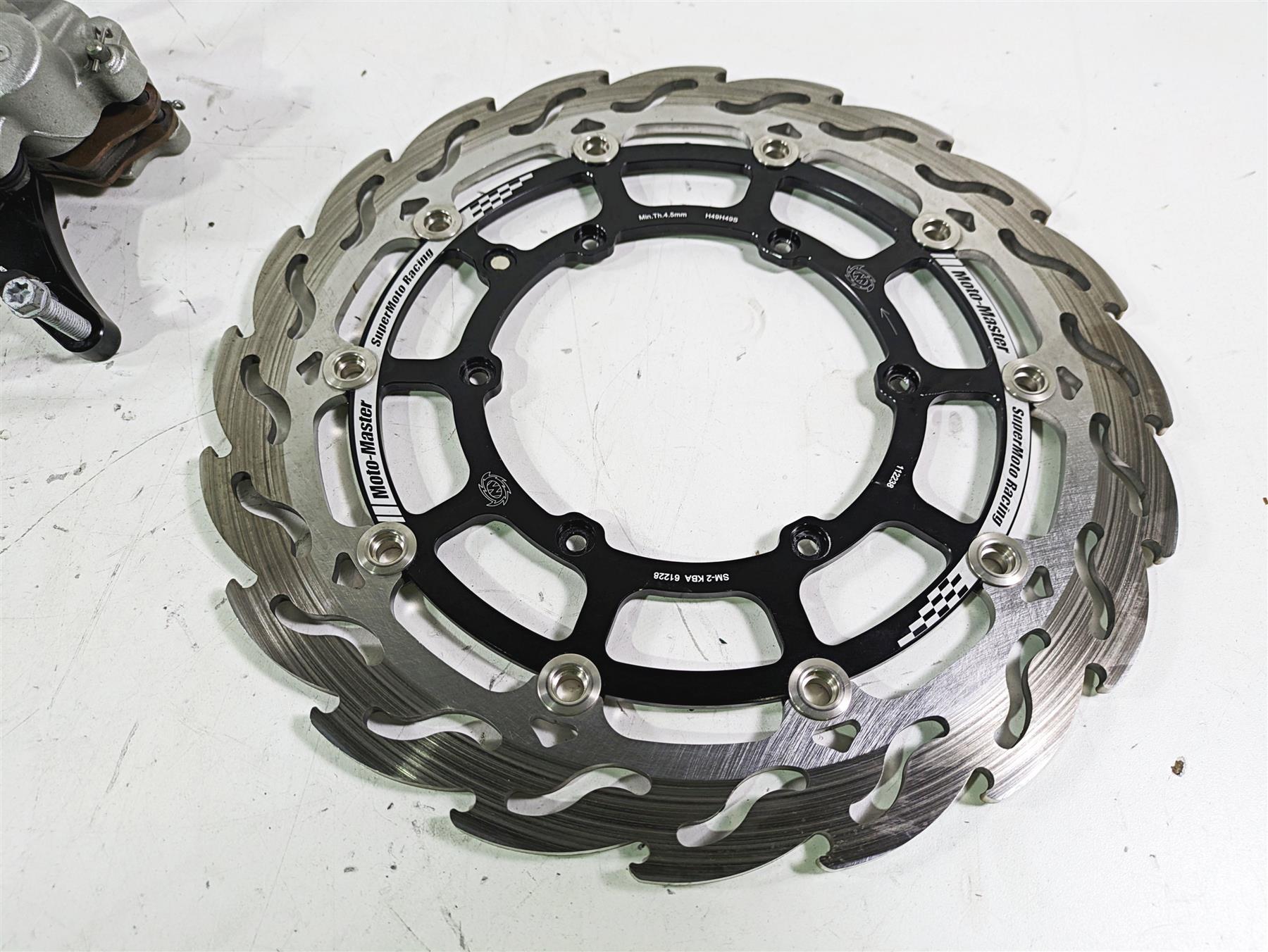 Moto Master Husqvarna KTM Supermoto Front 320 Brake Disc Caliper Adapter Set 211013 {{ shop.shopifyCountryName }} - Mototech271