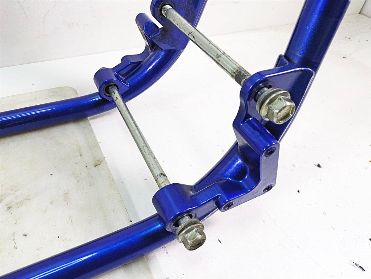 2009 Harley FXCWC Softail Rocker C Blue Straight Main Frame Chassis With Clean Arizona Title 47167-08 {{ shop.shopifyCountryName }} - Mototech271