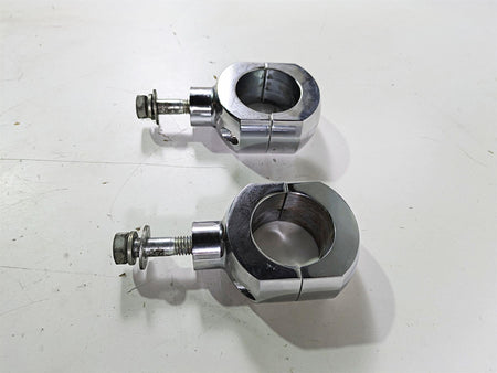 2003 Harley Softail FXSTDI Deuce 100th Aftermarket 2" Handlebar Riser Set {{ shop.shopifyCountryName }} - Mototech271