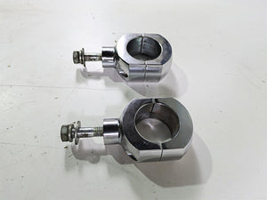 2003 Harley Softail FXSTDI Deuce 100th Aftermarket 2" Handlebar Riser Set | Mototech271