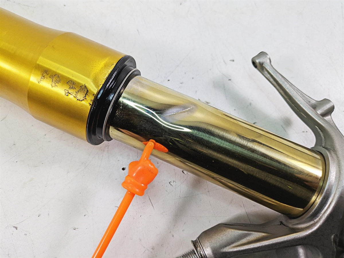 2016 Ducati Panigale 1299 S Right Ohlins Front Fork - For Parts 34420711A {{ shop.shopifyCountryName }} - Mototech271