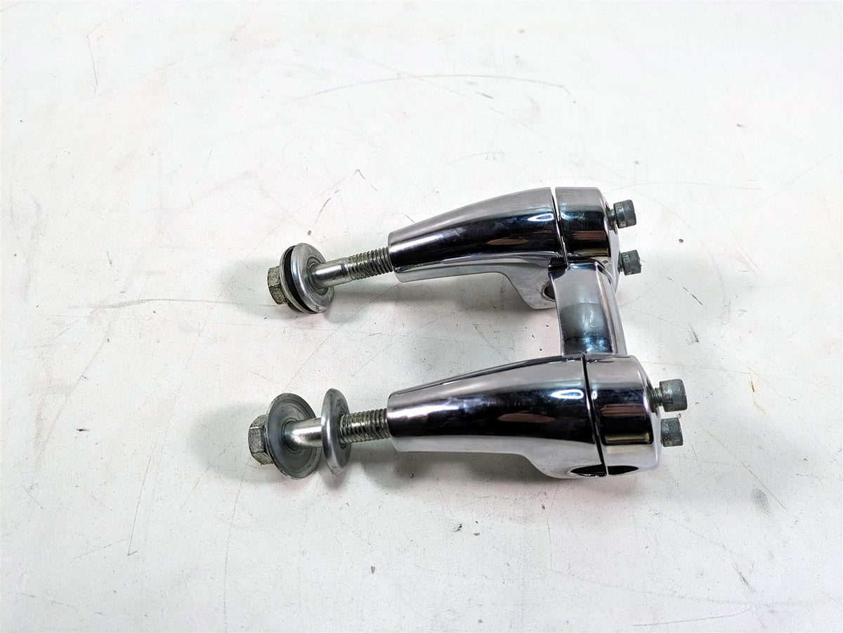2012 Harley FLD Dyna Switchback Chrome Handlebar Riser Holder 55900004 {{ shop.shopifyCountryName }} - Mototech271