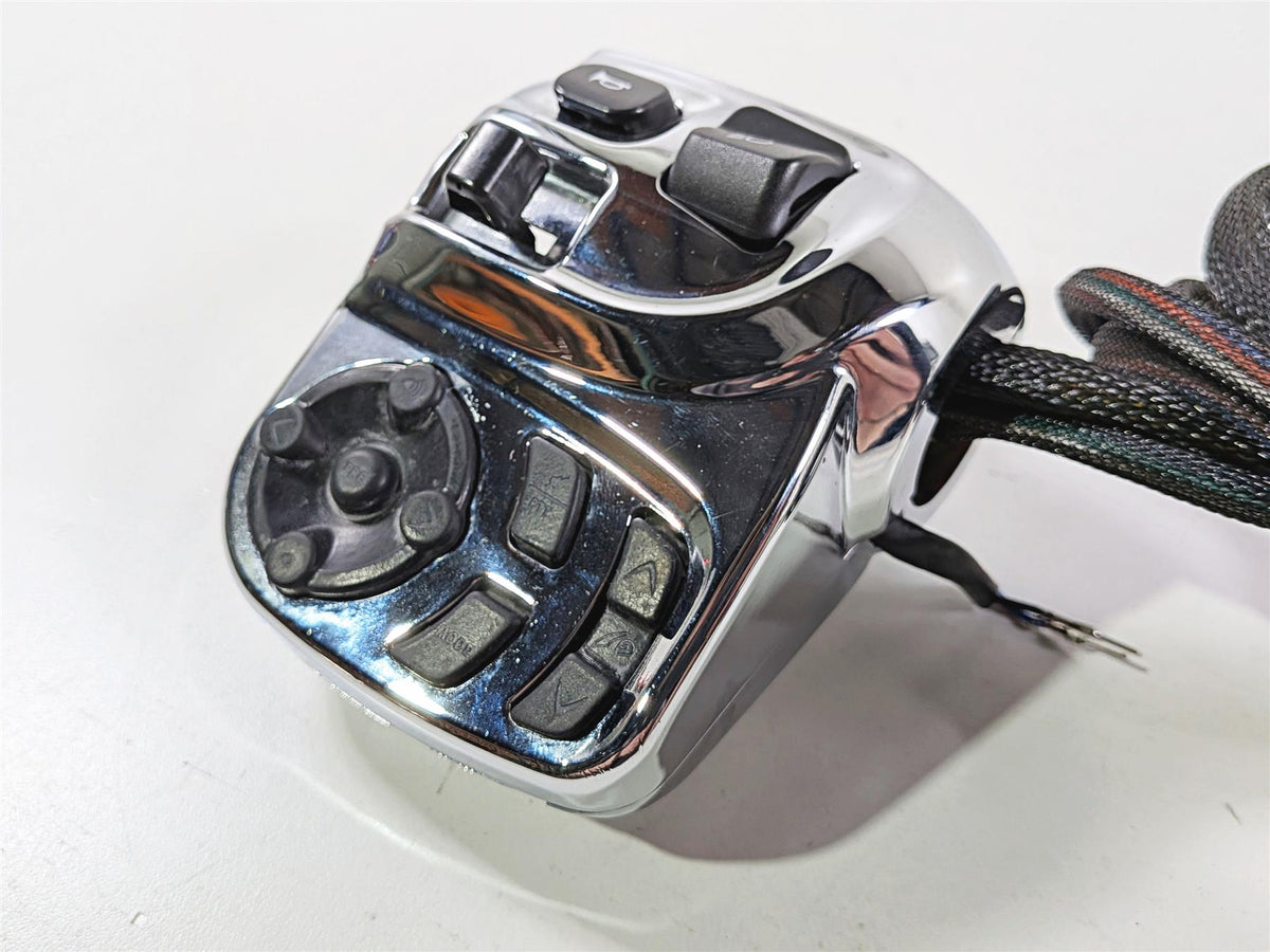 2015 Indian Chieftain Left Hand Chrome Turn Signal Control Switch 4015197-Mototech271