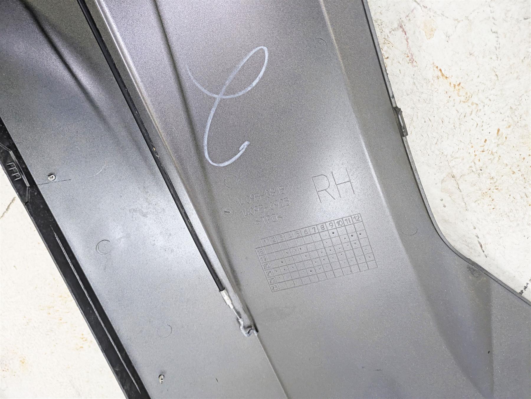 2023 Kawasaki Teryx KRX KRF 1000 C Fender Door Cover Plastic Fairings 35038-0014 {{ shop.shopifyCountryName }} - Mototech271