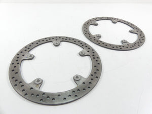 2018 BMW S1000XR K49 Front Brembo Brake Rotor Disc Set 34118526575 | Mototech271