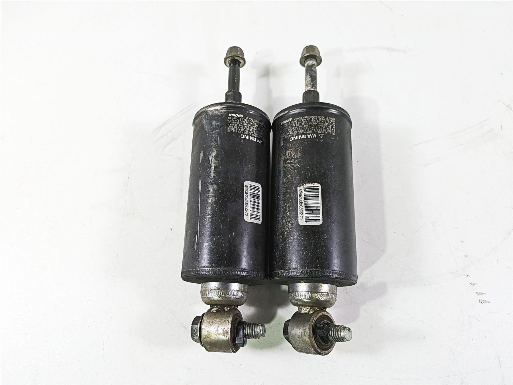 2008 Harley FLSTC Softail Heritage Straight Rear Damper Shock Set 54508-00B | Mototech271
