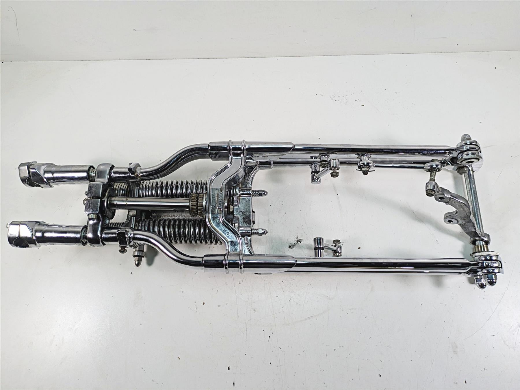 2000 Harley FXSTS Softail Springer Chrome Springer Front End Fork 45569-00 {{ shop.shopifyCountryName }} - Mototech271