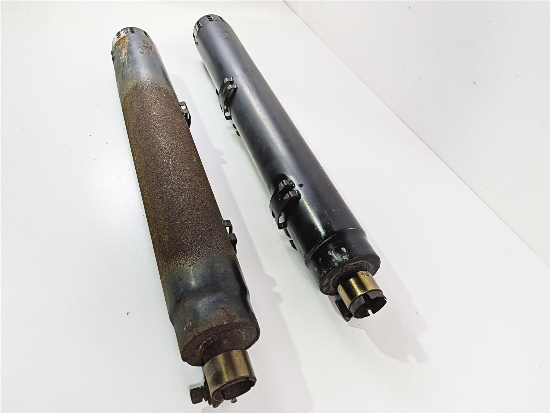2018 Indian Springfield Dark Horse Rcx 4" Slip On Exhaust Muffler Set RCX111-14E {{ shop.shopifyCountryName }} - Mototech271