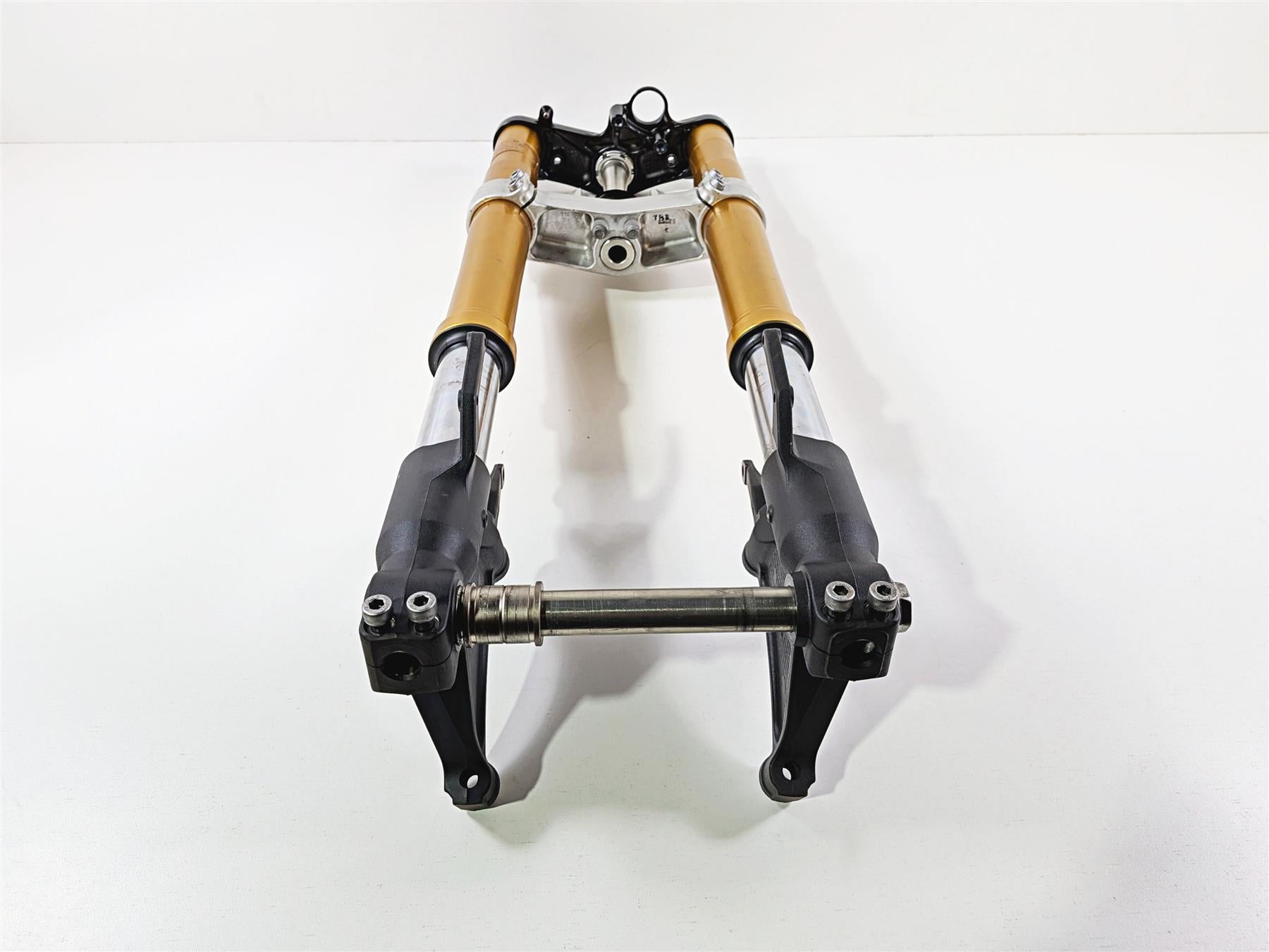 2008 Yamaha YZF R1 RN19 Straight Golden Front Forks Triple Tree Set 4C8-23102-00-00 {{ shop.shopifyCountryName }} - Mototech271