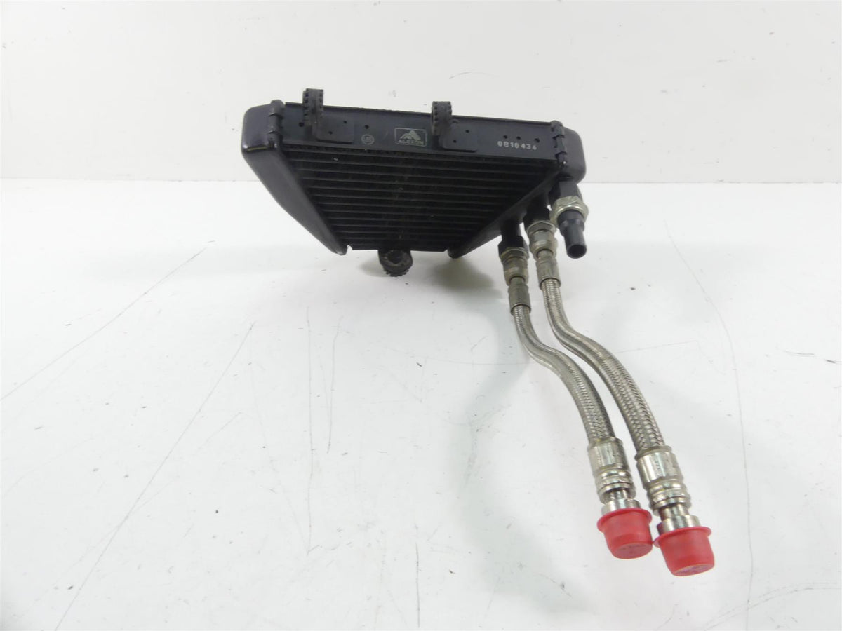 2015 Ducati Diavel Carbon Red Oil Cooler Radiator + Mount & Lines -Read 54840941 {{ shop.shopifyCountryName }} - Mototech271