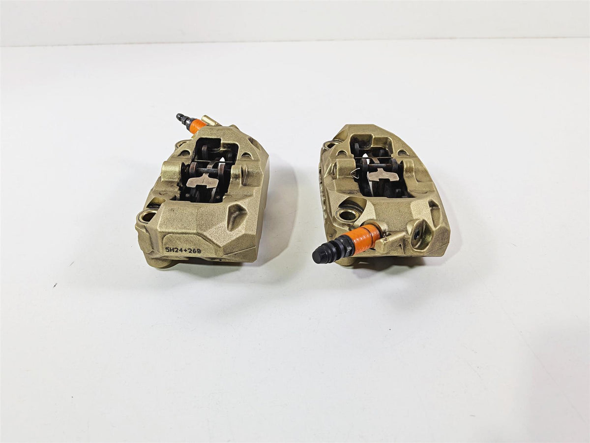 2016 Aprilia RSV 1100 Tuono V4 Factory Gold Brembo 100mm Front Brake Calipers {{ shop.shopifyCountryName }} - Mototech271