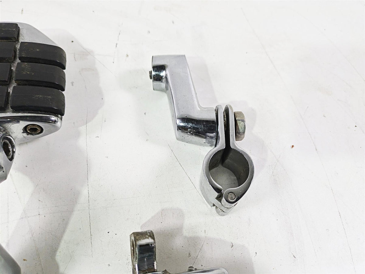 2004 Yamaha XVZ1300 Royal Star Chrome Highway Foot Peg Rest Set FOR PARTS {{ shop.shopifyCountryName }} - Mototech271