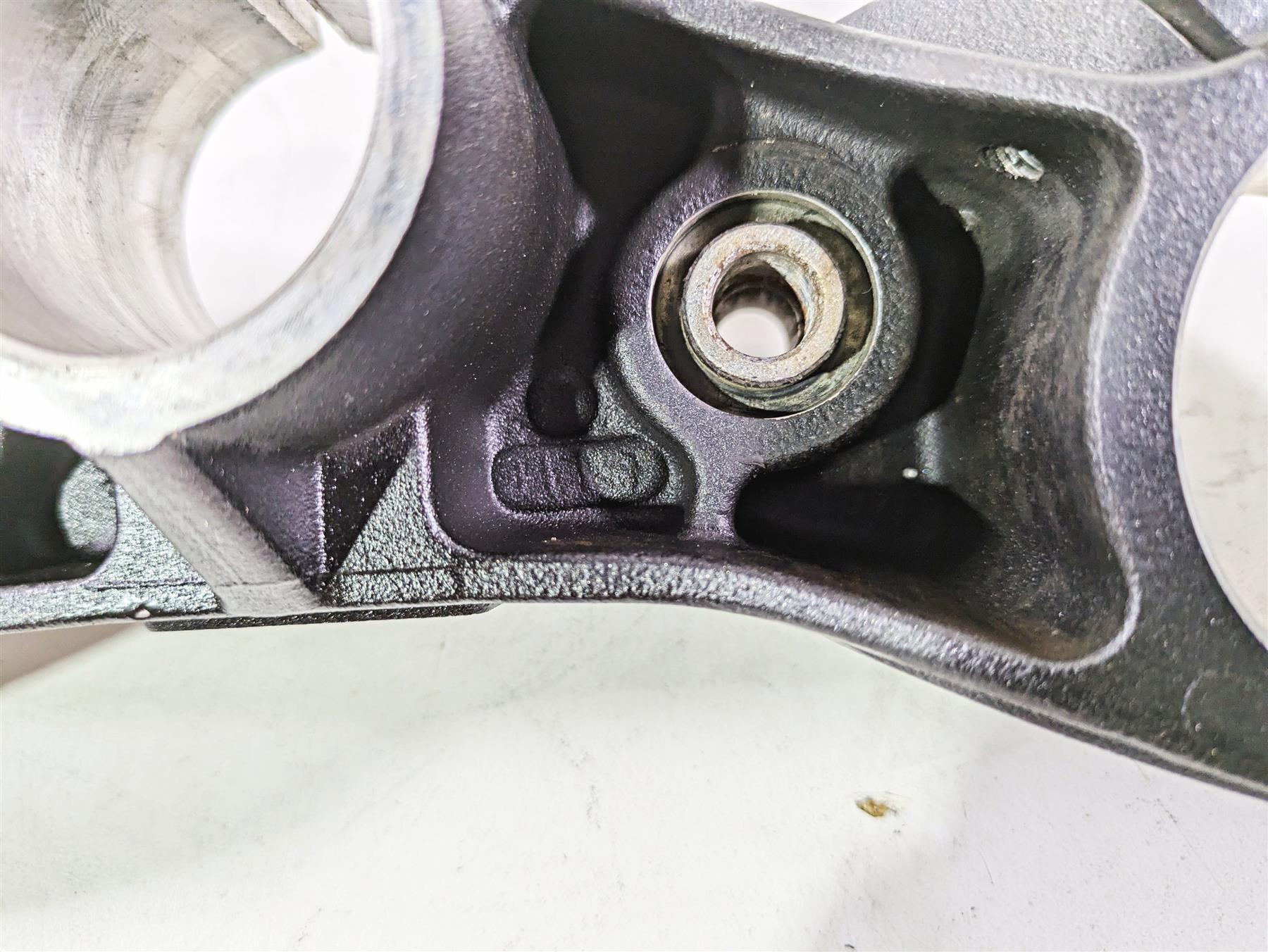 2013 Ducati Hyperstrada 821 Upper Triple Tree Steering Clamp 34110981AA {{ shop.shopifyCountryName }} - Mototech271