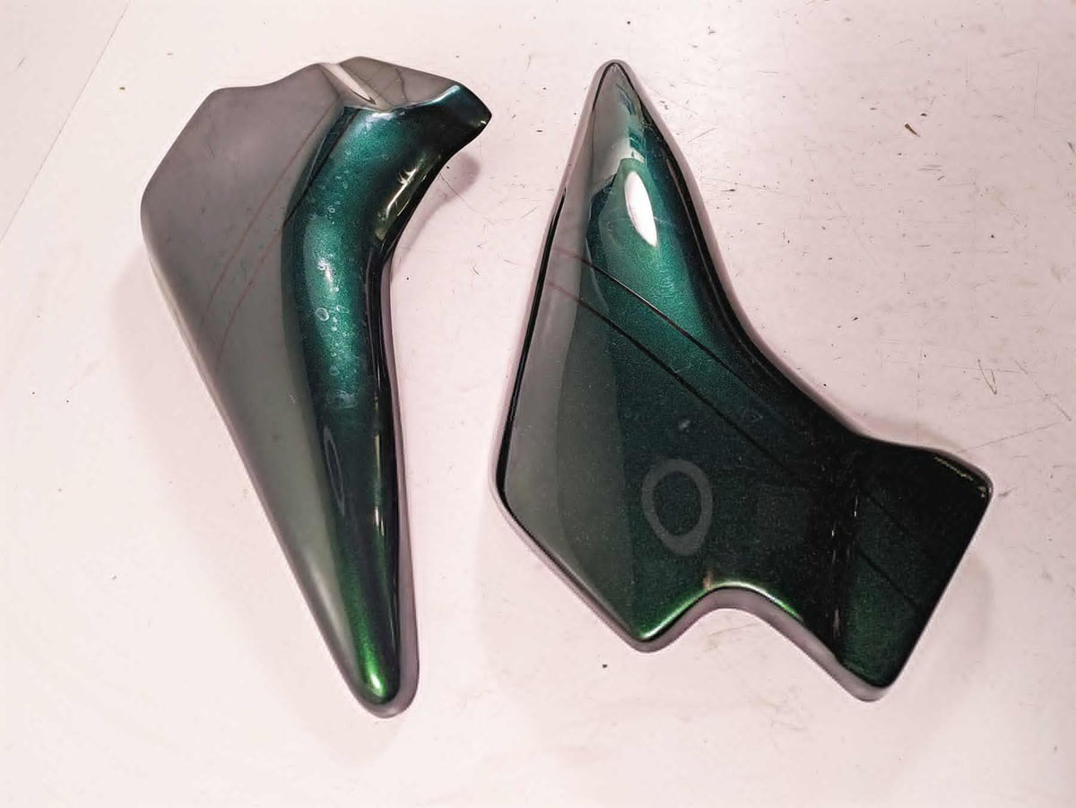 2015 Harley Touring FLHXS Street Glide 3" Seat Drop Side Cover Set {{ shop.shopifyCountryName }} - Mototech271