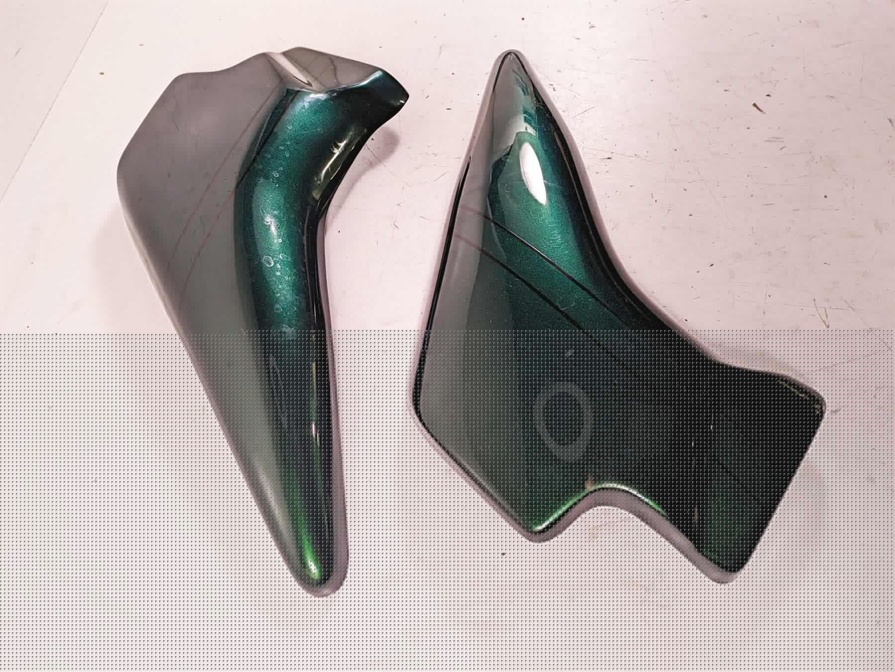 2015 Harley Touring FLHXS Street Glide 3" Seat Drop Side Cover Set {{ shop.shopifyCountryName }} - Mototech271