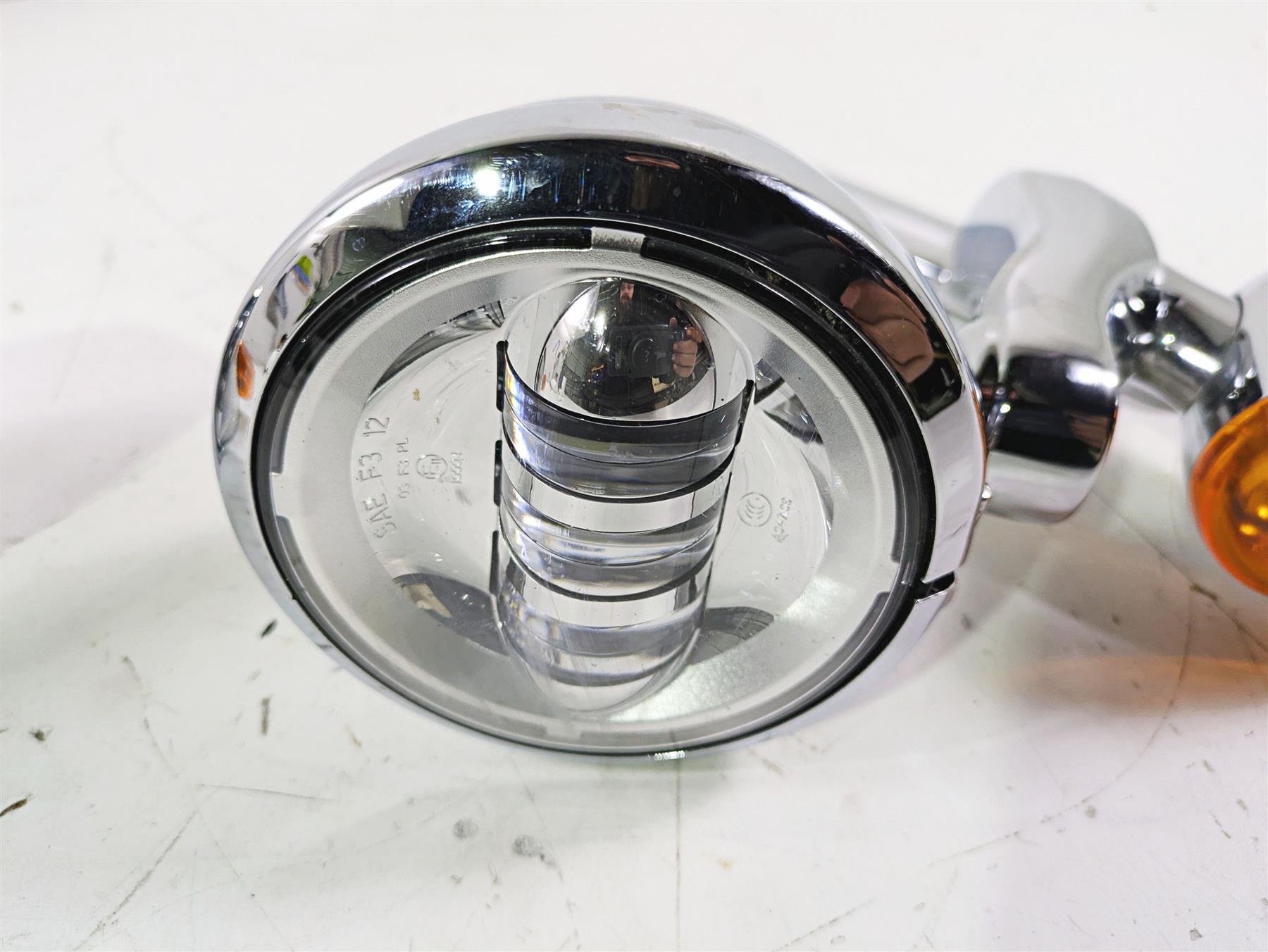 2015 Harley Touring FLHTKL E -Glide Low Front Spot Light Blinker Set 68000021 {{ shop.shopifyCountryName }} - Mototech271