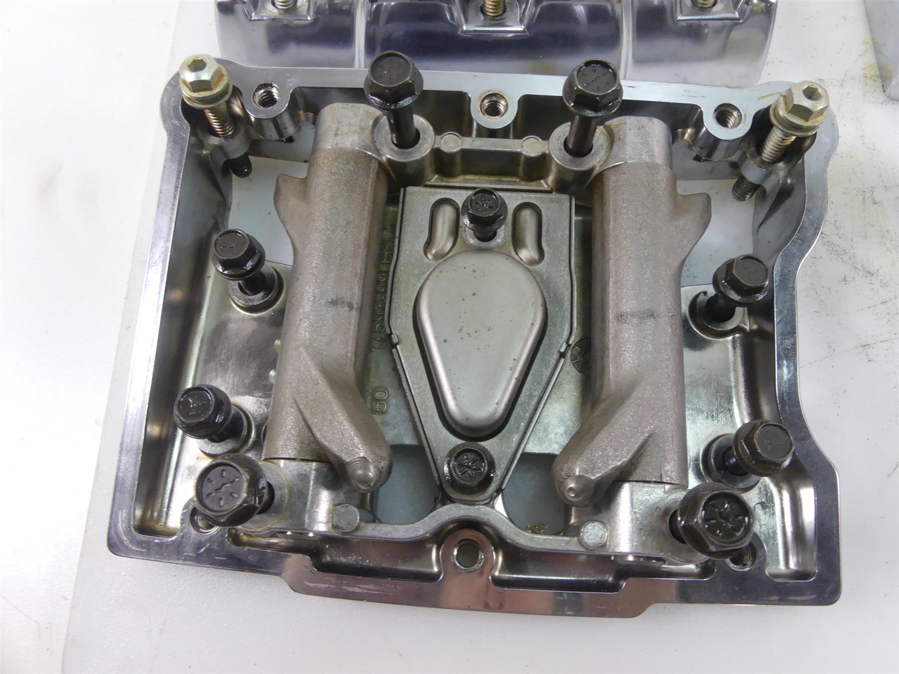 2011 Harley Touring FLTRU Road Glide Rocker Box Valve Cover Set 17571-99 {{ shop.shopifyCountryName }} - Mototech271