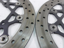 Load image into Gallery viewer, 2008 Yamaha FZ1 Fazer Front Brake Disc Rotor Set 5D0-2581T-00-00 5D0-2581T-10-00 | Mototech271
