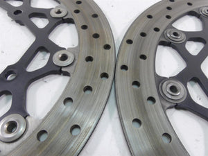 2008 Yamaha FZ1 Fazer Front Brake Disc Rotor Set 5D0-2581T-00-00 5D0-2581T-10-00 | Mototech271