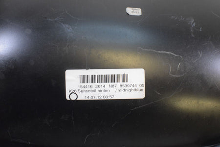 2013 BMW R1200 RT K26 Main Right Tank Fairing Cover Midnightblue 46637681056 {{ shop.shopifyCountryName }} - Mototech271