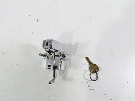 Harley Davidson Sportster Dyna Softail Touring Oem Chrome Helmet Lock 92800019 {{ shop.shopifyCountryName }} - Mototech271