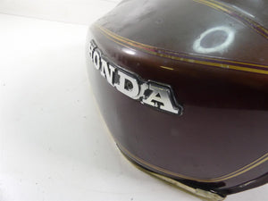 1977 Honda CB750 A Four Hondamatic Fuel Gas Petrol Tank & Emblems 17520-393-770
