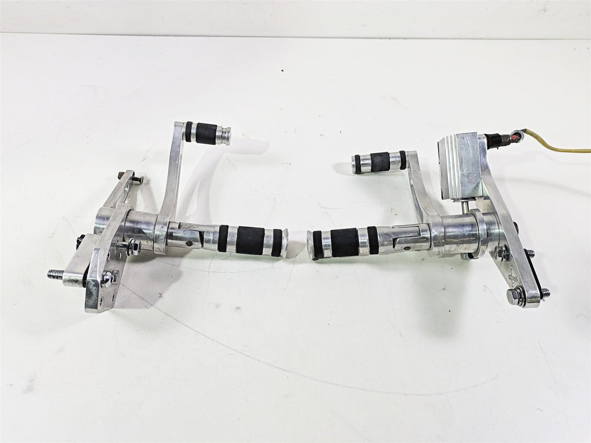 2002 Big Dog Pitbull Front Left Right Footpeg Master Cylinder Shifter Set {{ shop.shopifyCountryName }} - Mototech271