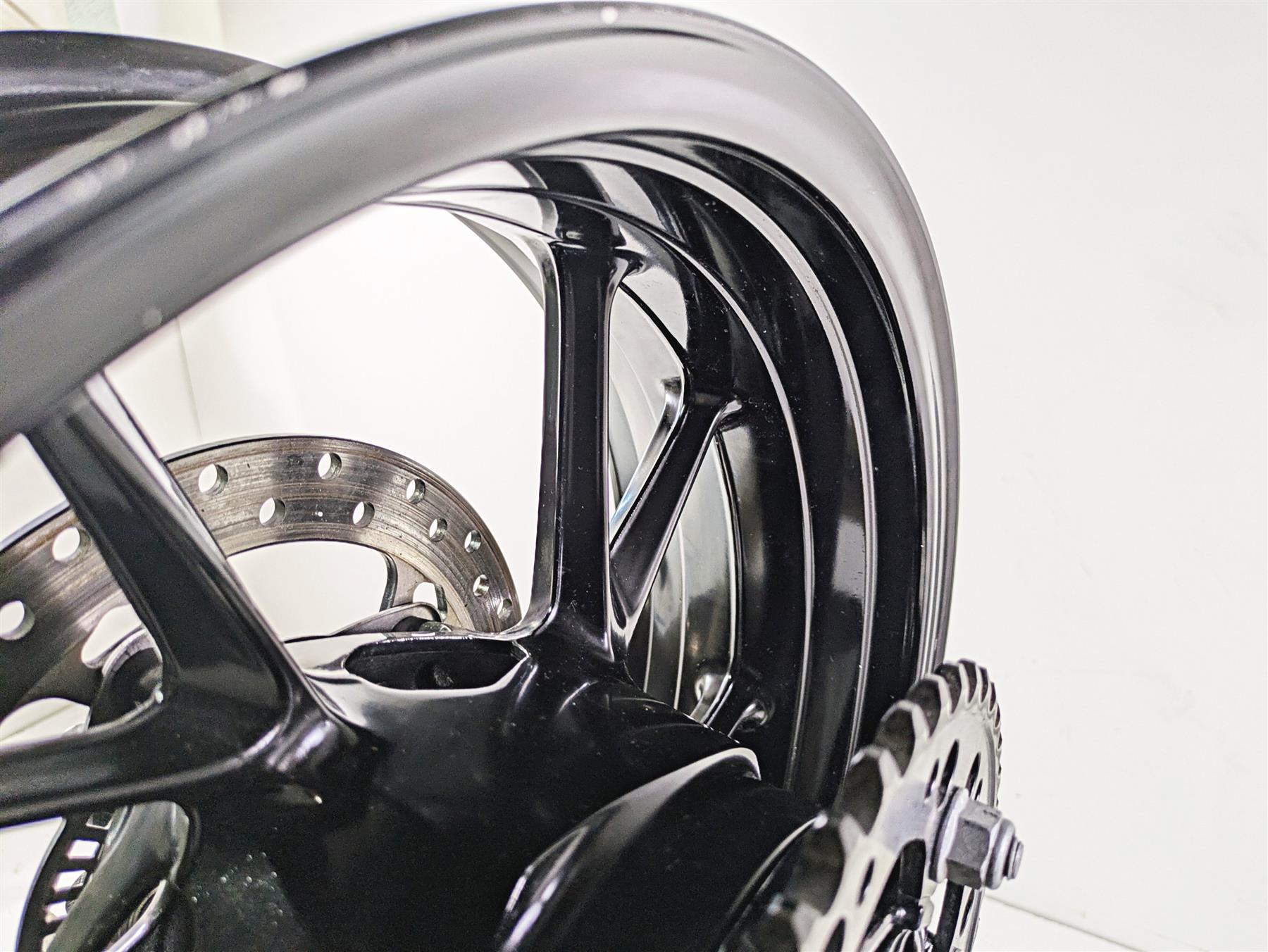 2016 BMW F800R K73 Straight Black Rear Wheel Rim 17x5.5 36318551414 {{ shop.shopifyCountryName }} - Mototech271