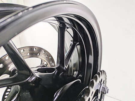 2016 BMW F800R K73 Straight Black Rear Wheel Rim 17x5.5 36318551414 {{ shop.shopifyCountryName }} - Mototech271