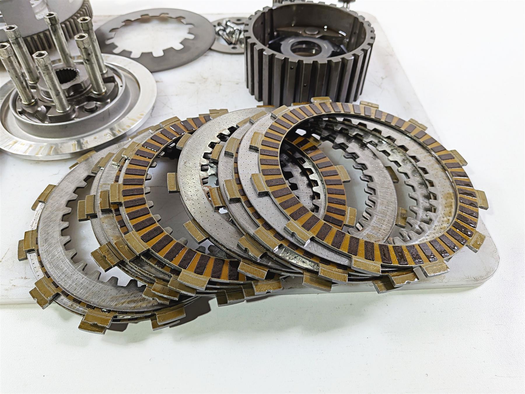 2009 Yamaha VMX17 V-Max 1700 Clutch Pressure Plate Disc Set 2S3-16150-00-Mototech271