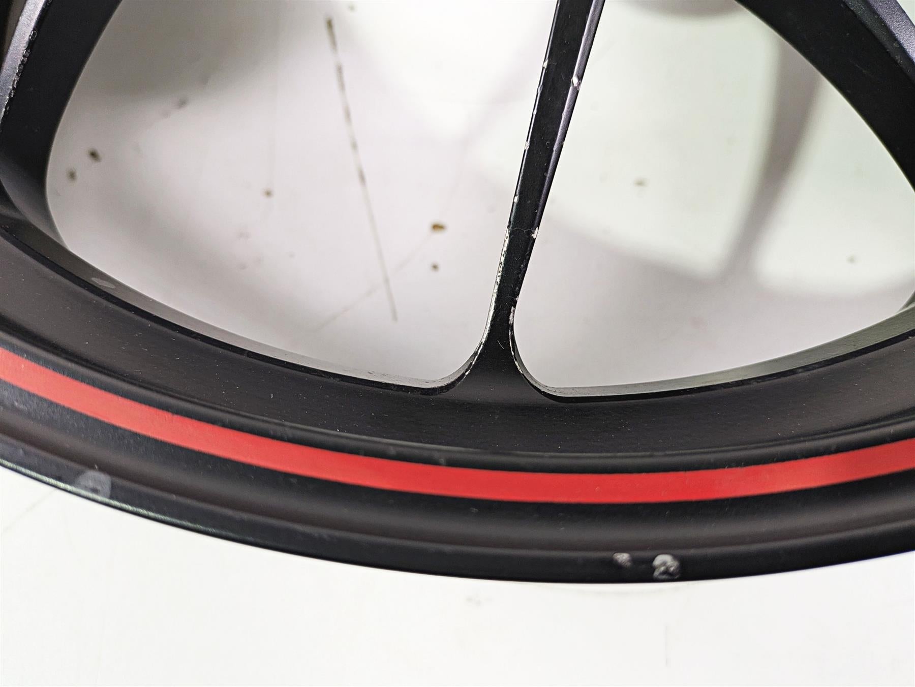 2008 Ducati SBK 1098 S Straight Marchesini 17x6 Rear Wheel Forged Rim 50221251AB {{ shop.shopifyCountryName }} - Mototech271