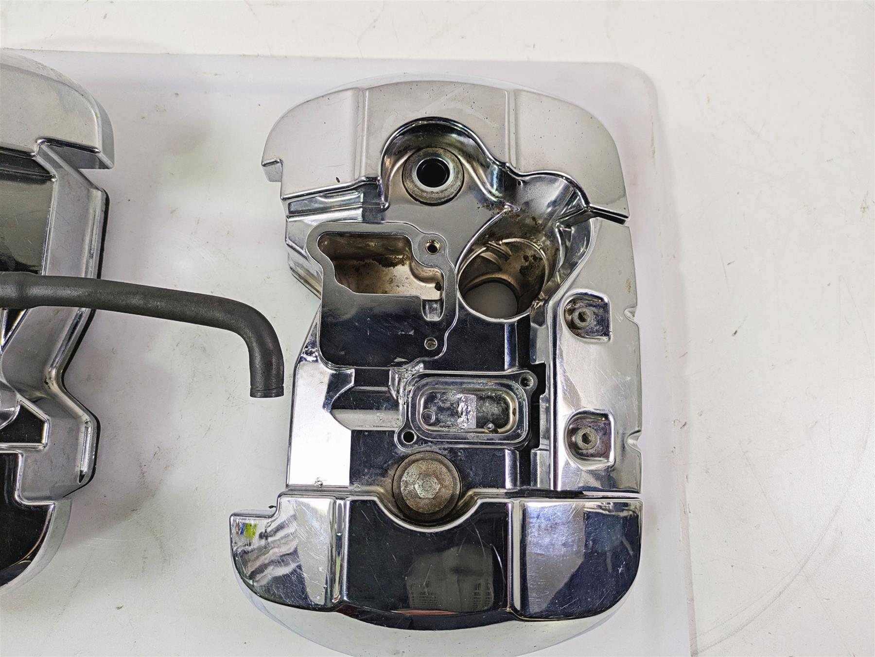 2001 Honda VT750 Shadow Ace Valve Cover Chrome Covers Set 12311-MBA-710 {{ shop.shopifyCountryName }} - Mototech271