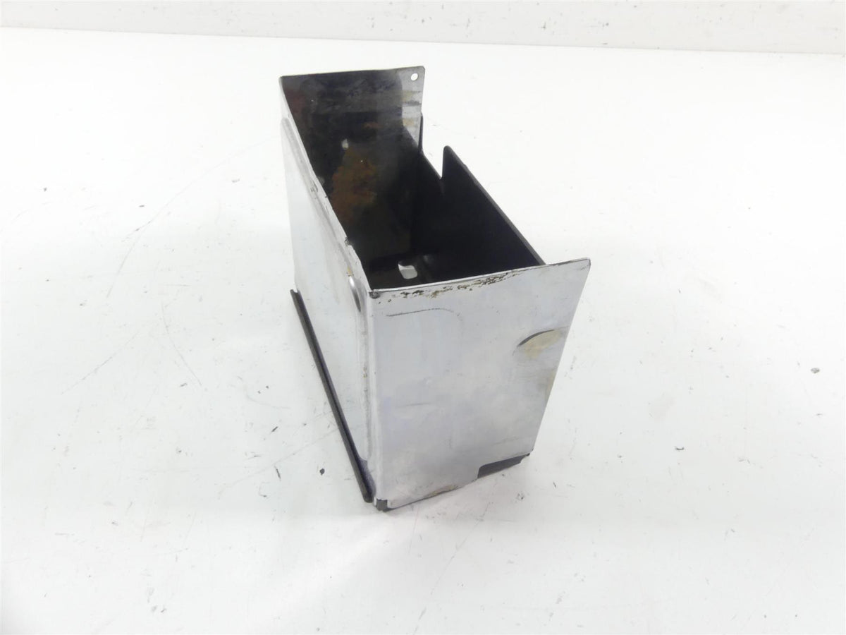 1998 Harley Dyna FXDL Low Rider Battery Stay Box + Chrome Cover 66375-97 {{ shop.shopifyCountryName }} - Mototech271