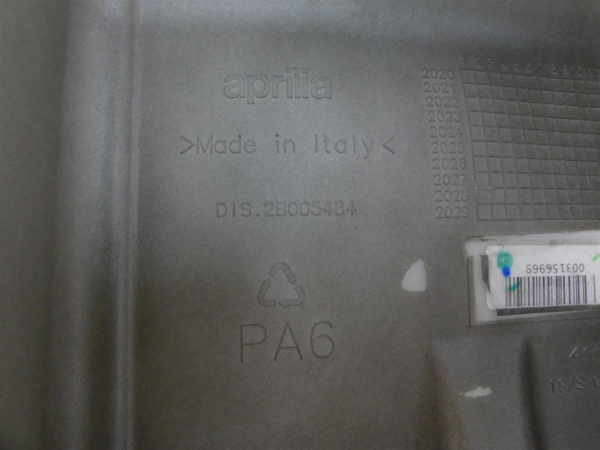 2021 Aprilia Tuono 660 RS660 Fuel Petrol Gas Tank Gray Silver 2B005484 {{ shop.shopifyCountryName }} - Mototech271