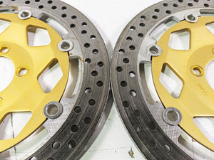2005 Kawasaki ZX12R Ninja Front Brake Disc Rotor Set 41080-0001-488 | Mototech271