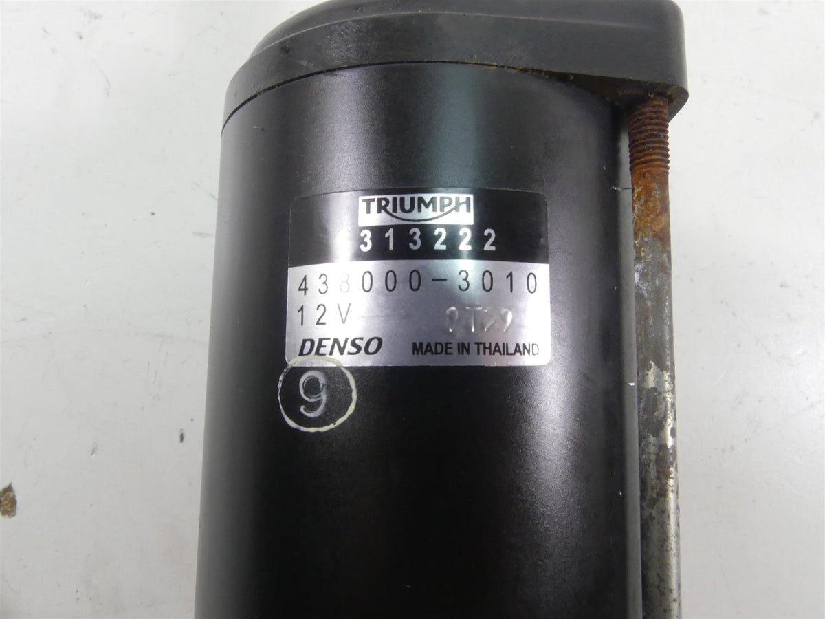 2017 Triumph Thruxton 1200 R Denso Engine Starter Motor T1313222 {{ shop.shopifyCountryName }} - Mototech271