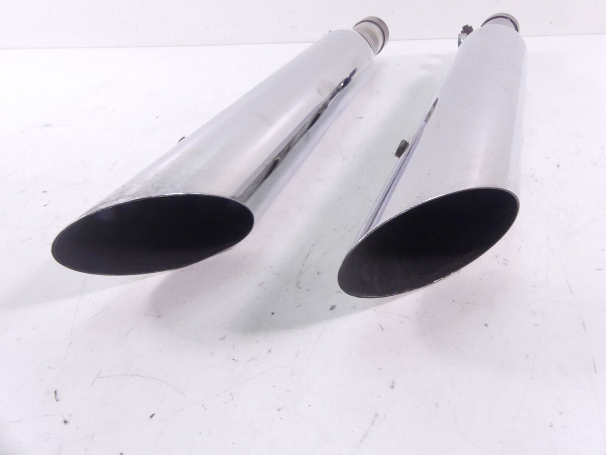 2002 Harley FLSTCI Softail Heritage Screamin Eagle II 2 Muffler Pipe Set 80448-F {{ shop.shopifyCountryName }} - Mototech271