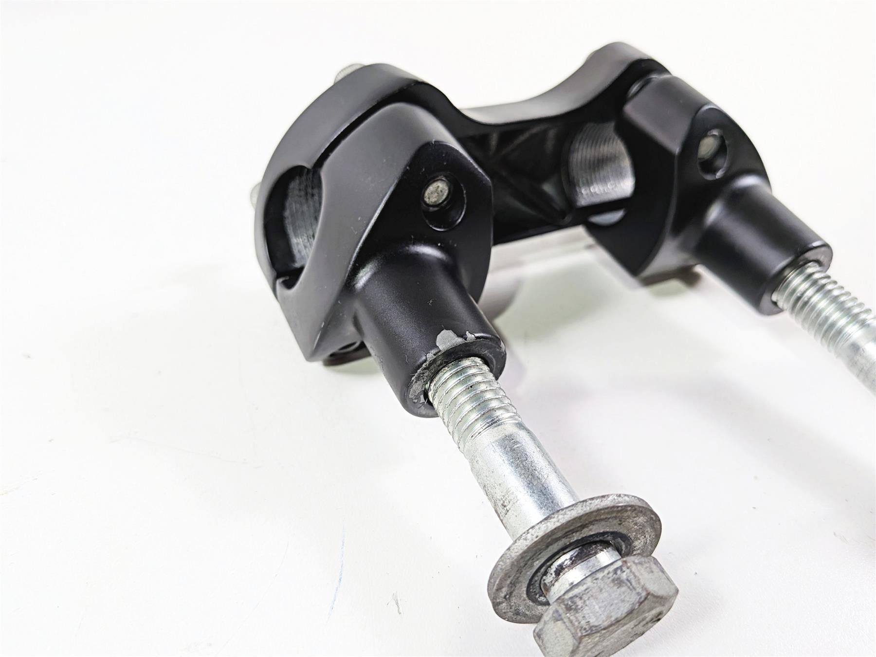 2006 Harley Sportster XL883 Low Handlebar Riser Holder Clamp Black 2" 56115-95 {{ shop.shopifyCountryName }} - Mototech271