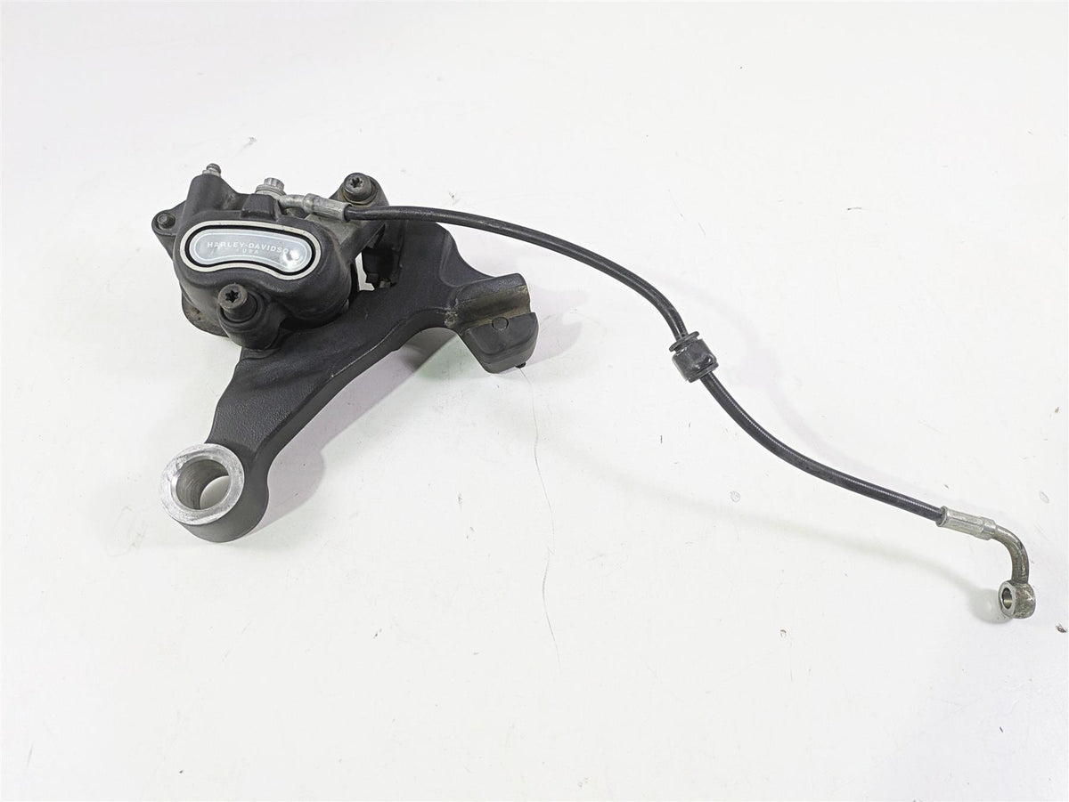 2010 Harley Dyna FXDB Street Bob Rear Brake Caliper + Line 40908-08 {{ shop.shopifyCountryName }} - Mototech271