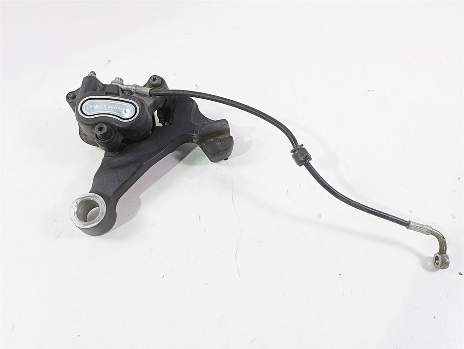 2010 Harley Dyna FXDB Street Bob Rear Brake Caliper + Line 40908-08 {{ shop.shopifyCountryName }} - Mototech271
