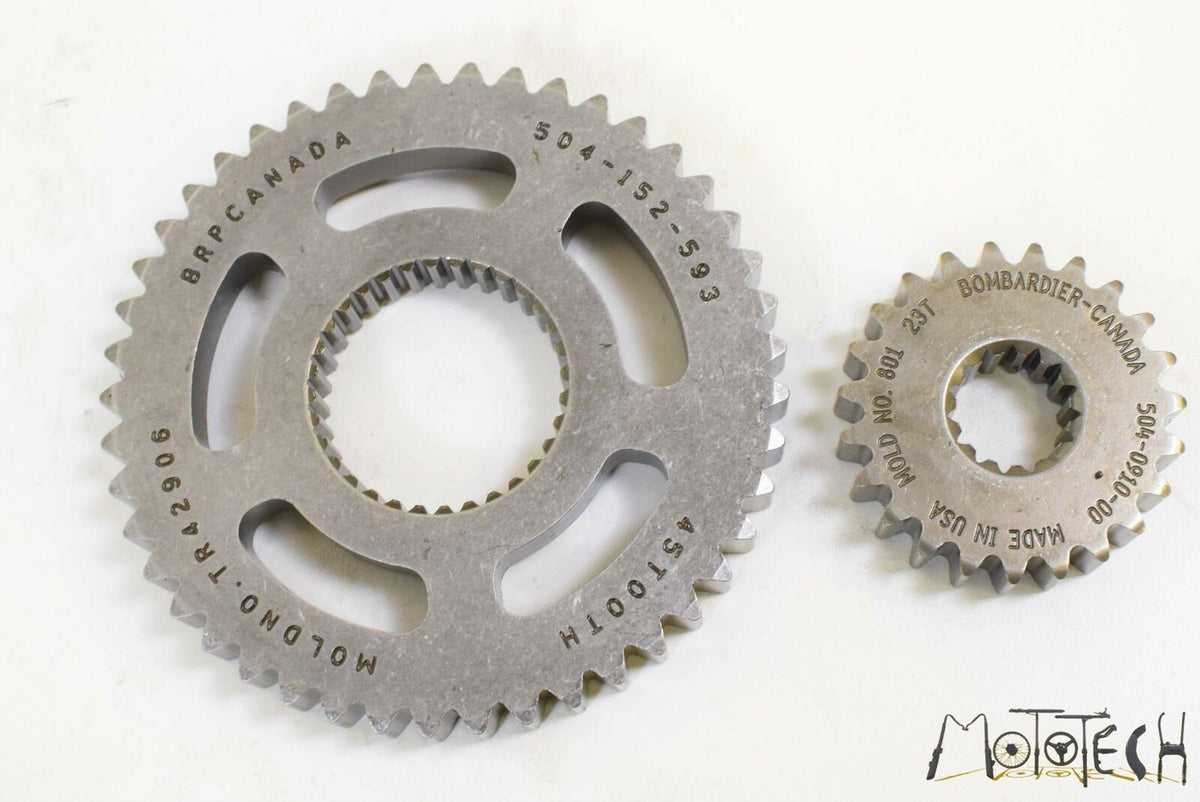 2008 SKI-DOO SUMMIT 800R 800 PTEK Primary Drive Chain Gear & Cover SET 504152922 {{ shop.shopifyCountryName }} - Mototech271